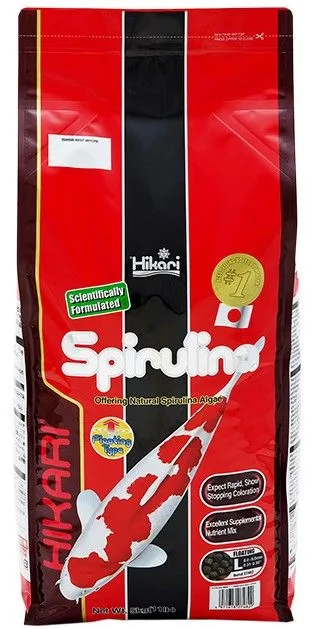 Hikari Spirulina Koi Fish Food - Large Pellet