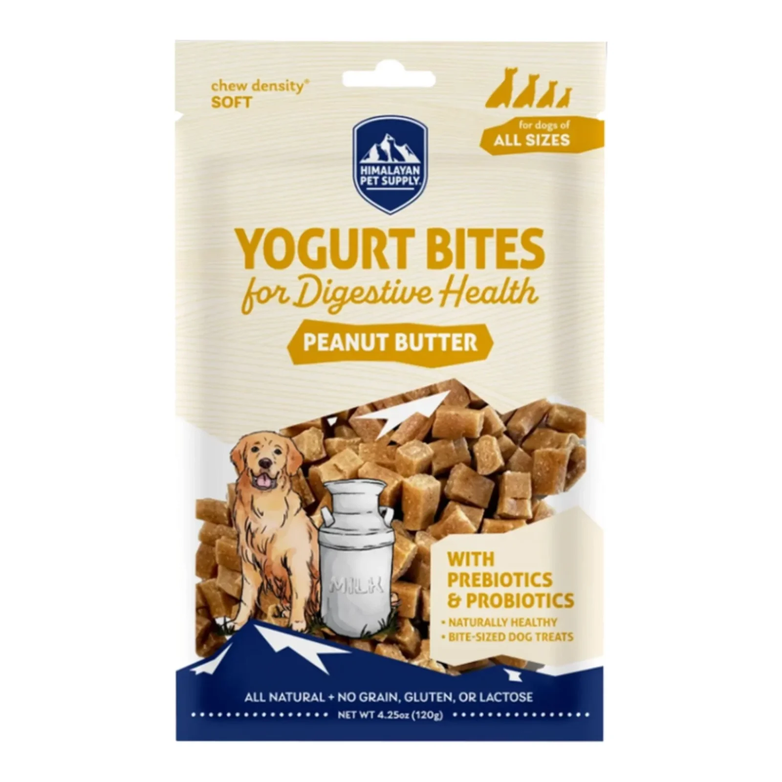 Himalayan Dog Yogurt Bites Peanut Butter 4.25oz.