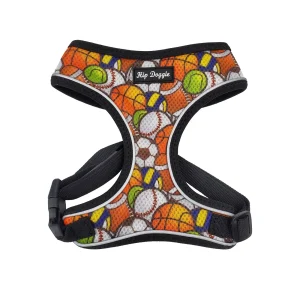 Hip Doggie Ultra Comfort Reflective Harness Vest, Sports Balls