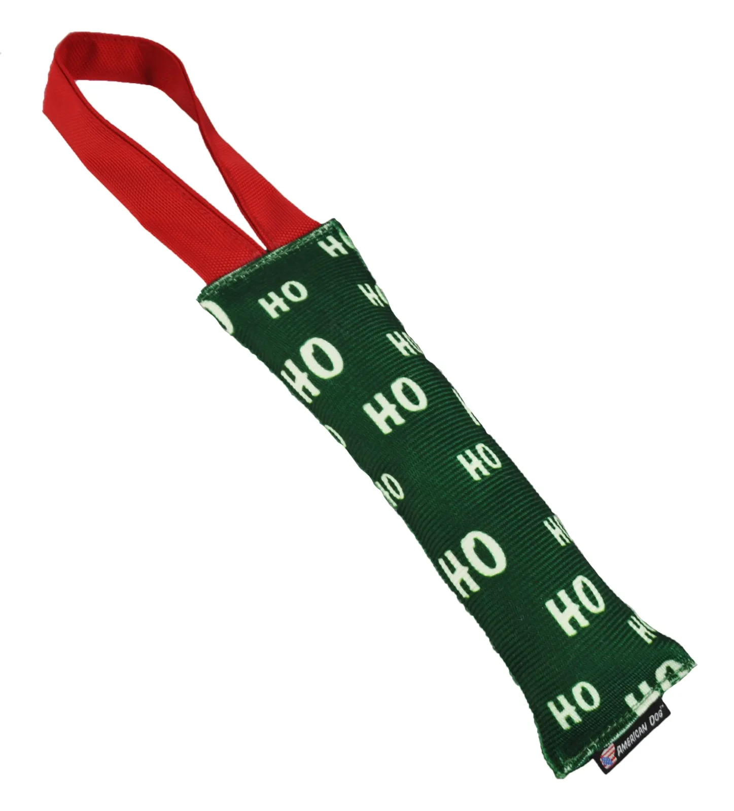 HO HO Hose Dog Toy - 8 in Fire Hose Tug Toy with Squeaker & Float - Image 2