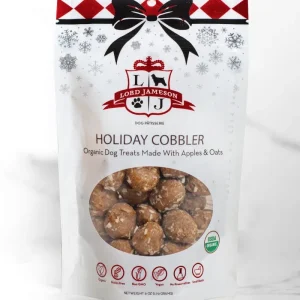 Holiday Cobbler Organic Dog Treats (Made in the USA)