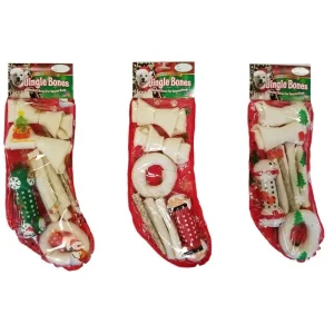 Holiday Rawhide Stocking Dog Treat