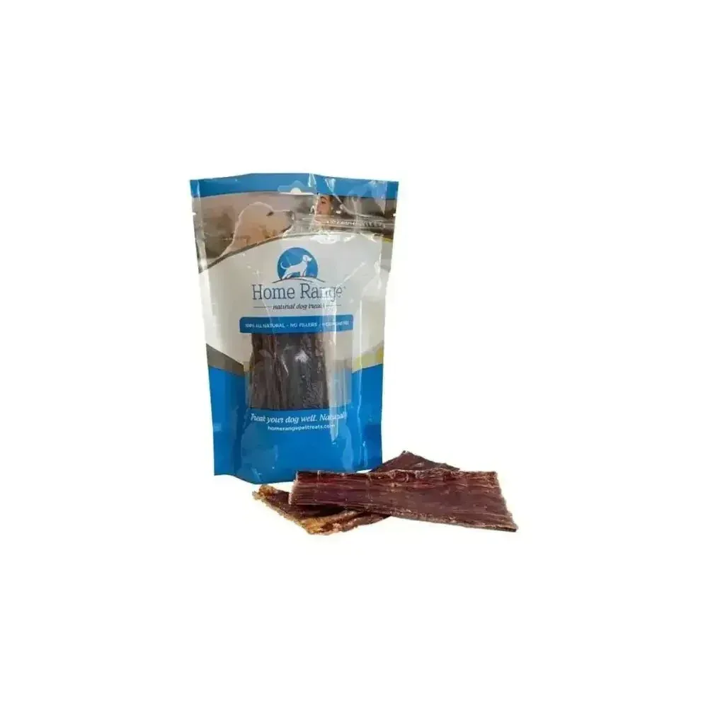 Home Range Beef Chomper Flat Esophagus Dog Chew – 5-6", 10-Pack
