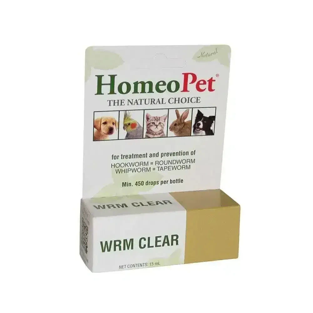 HomeoPet WRM Clear 15 ml
