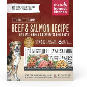 Honest Kitchen Dog Gourmet Grain Beef And Salmon 10Lbs. Box