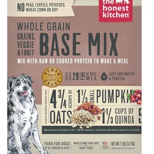 Honest Kitchen Dog Whole Grain Veggie And Fruit Dehydrated Base Mix 7Lbs. Box