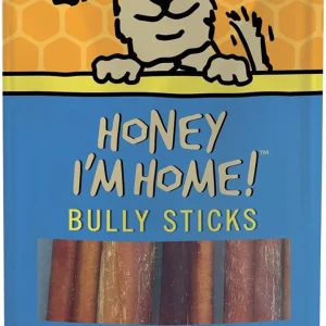 Honey I'm Home Dog Buffalo Bully 6 Inches 5 Pack