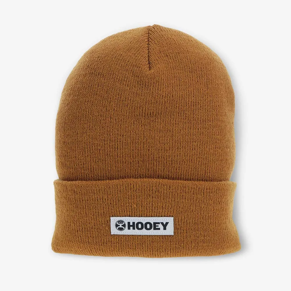 Hooey Branded Tan Beanie