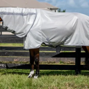 Horseware Ireland Amigo Silver and Titanium Grey Integrated Fly Sheet