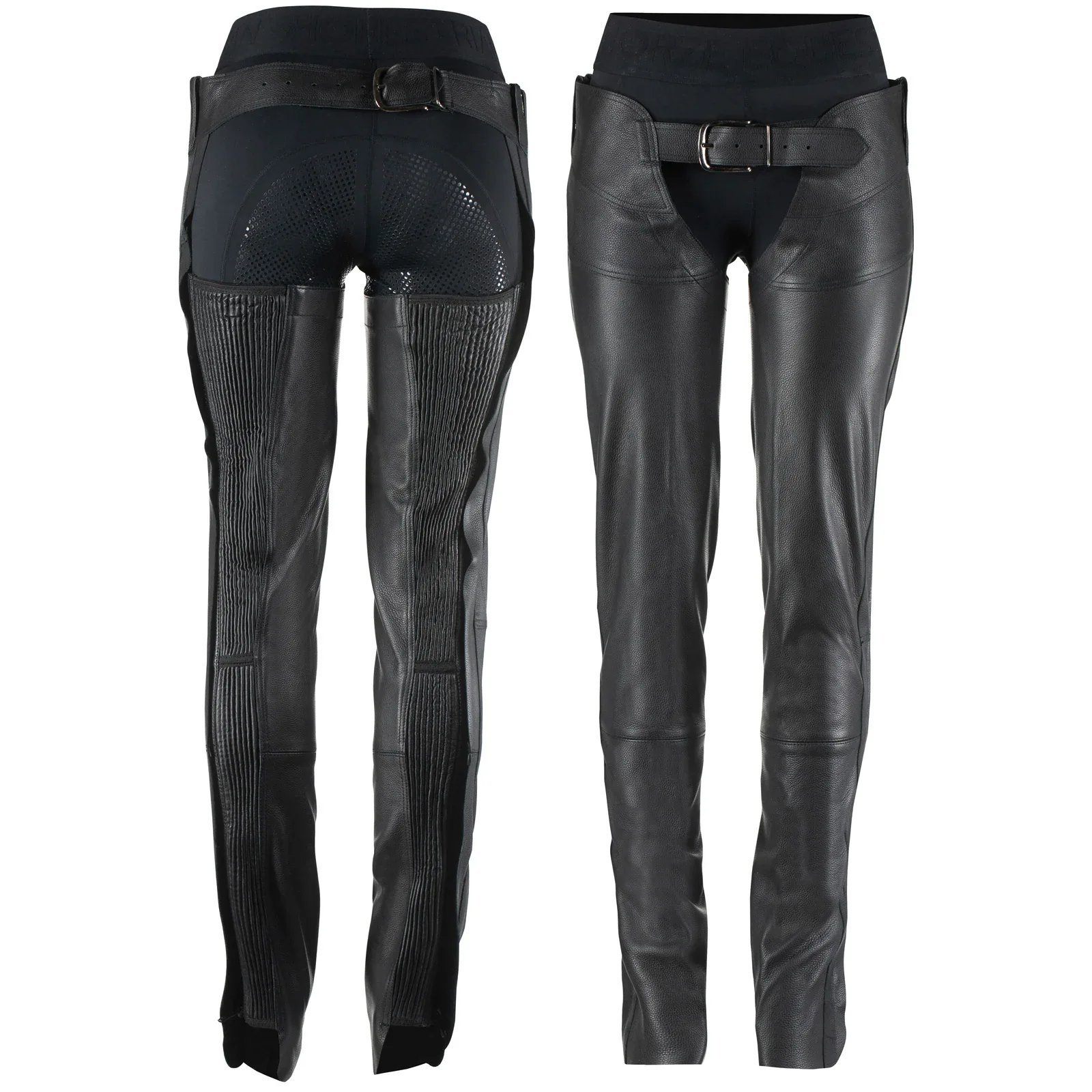 Horze Blake Leather Full Chaps - Image 2