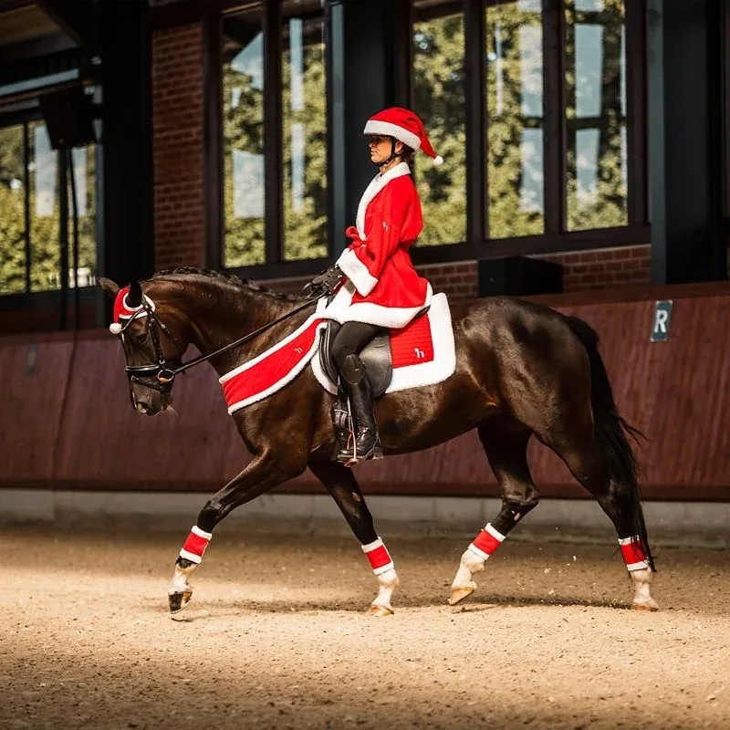 Horze Santa Horse Hat Red One Size - Image 2