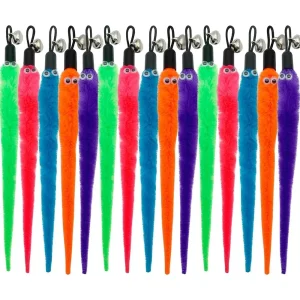 Hot Cat Toys Wand Refills Interactive Cat Toy Replacement Worm Cat Worms Refill Attachments Cat Toy Worms