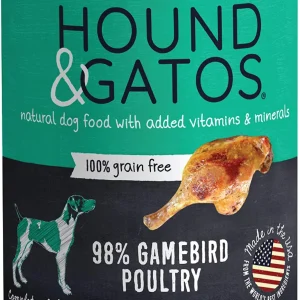 Hound And Gatos Dog Grain Free Gamebird 13oz. (Case of 12)