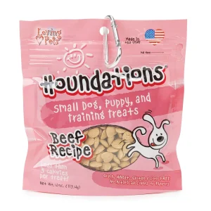 Houndations Training Treats Beef 4oz