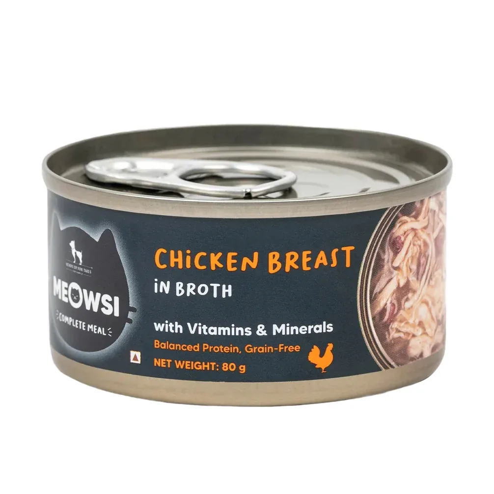 HUFT Meowsi Chicken Breast in Broth Canned Cat Wet Food