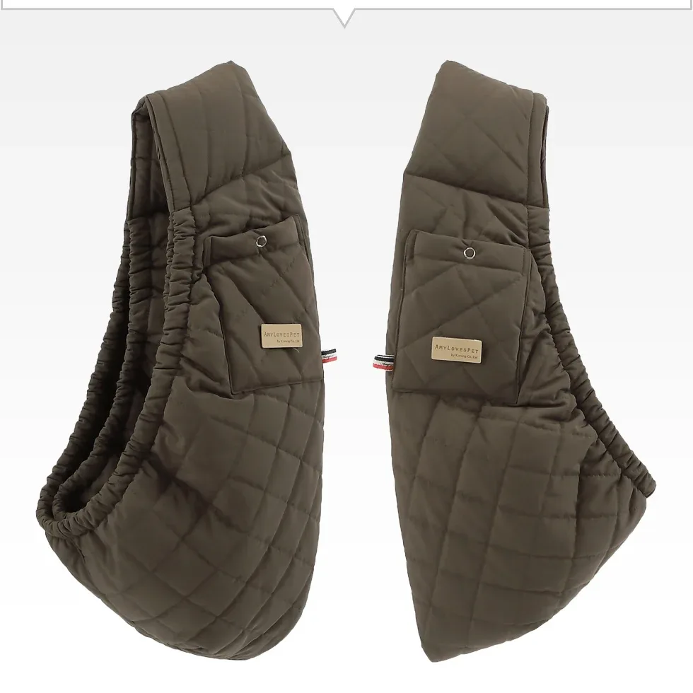 Hug-Me Sling in Quilted Khaki (FINAL SALE)