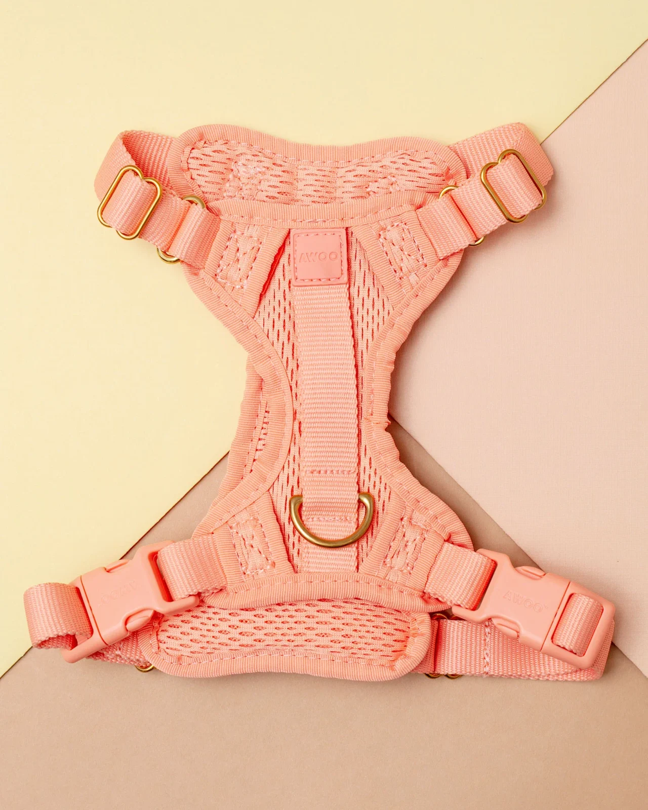 Huggie Dog Harness in Peach