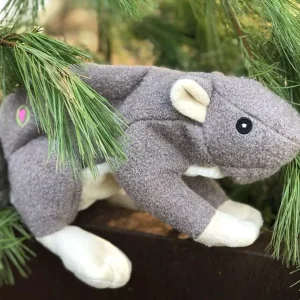 Huggle Hounds Dog Feller Squirrel Gray