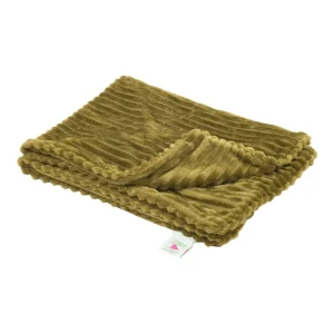 Hugglehounds Dog Scout Blankie, Olive, 30 x 40 Inches