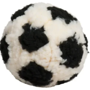 Hugglehounds Hugglefleece Soccer Ball, Large, 9 Inches