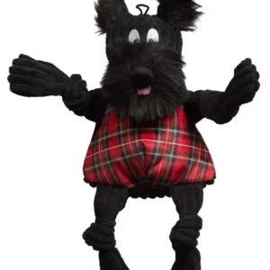 Hugglehounds Scotch Scottie Knottie Dog Toy