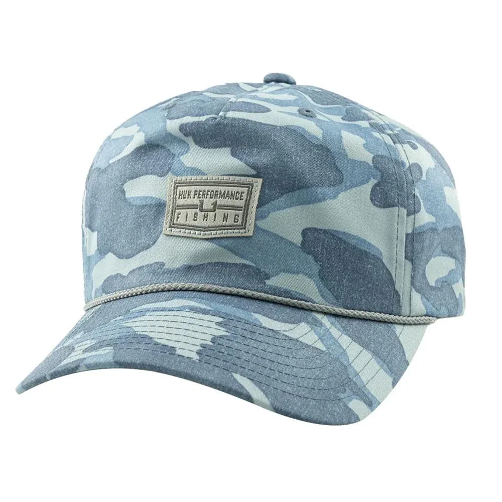Huk Men's Blue Shadow Printed Cap