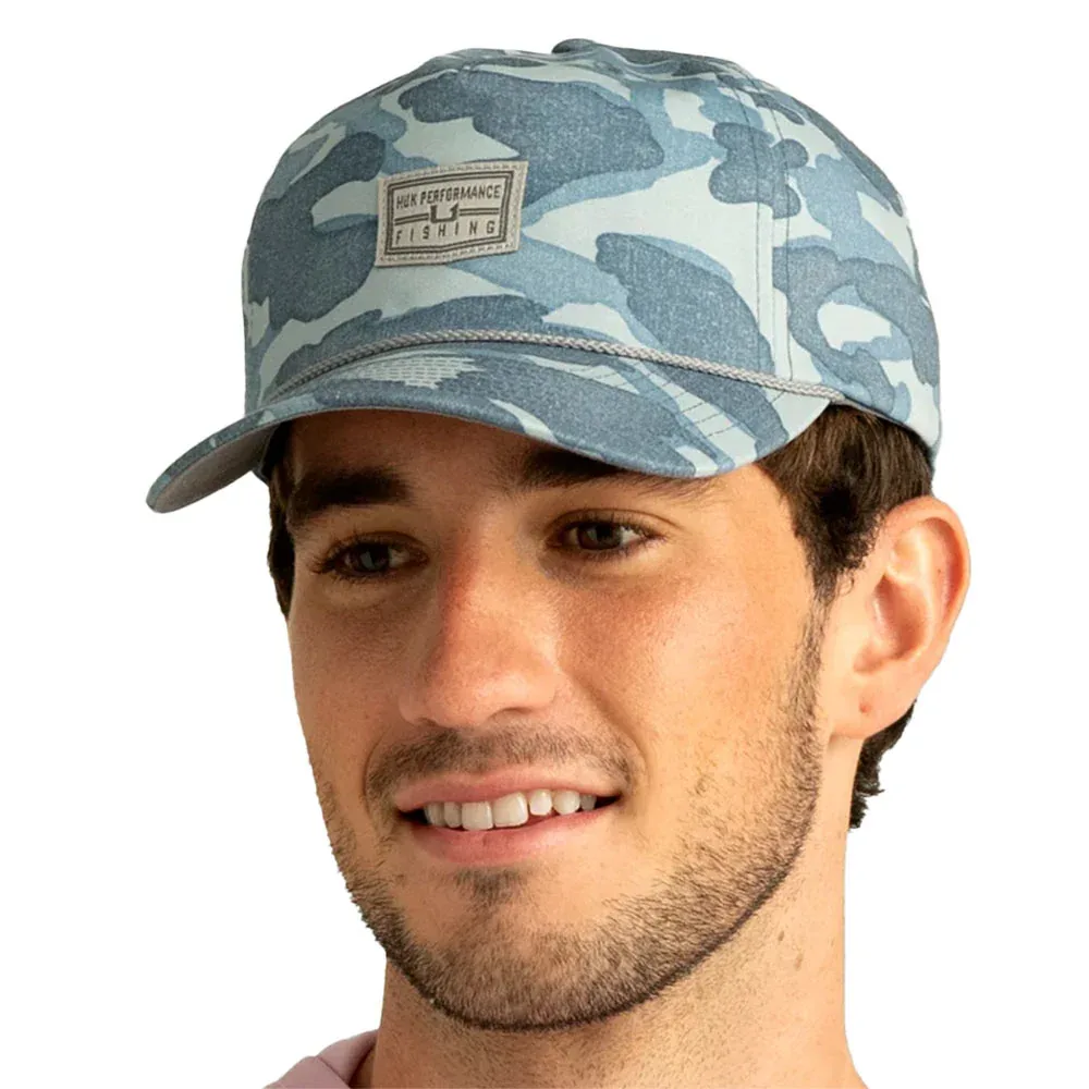 Huk Men's Blue Shadow Printed Cap - Image 2