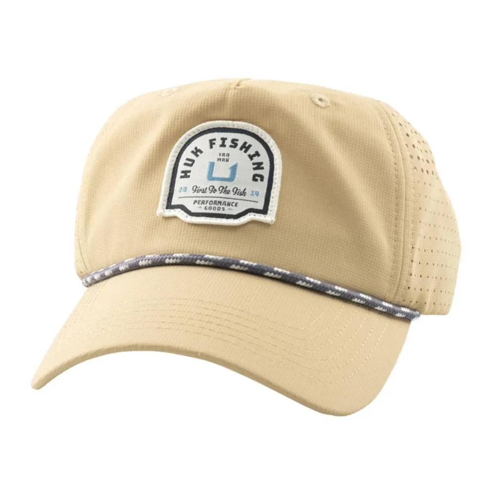Huk Men's River Rock Patch Performance Cap