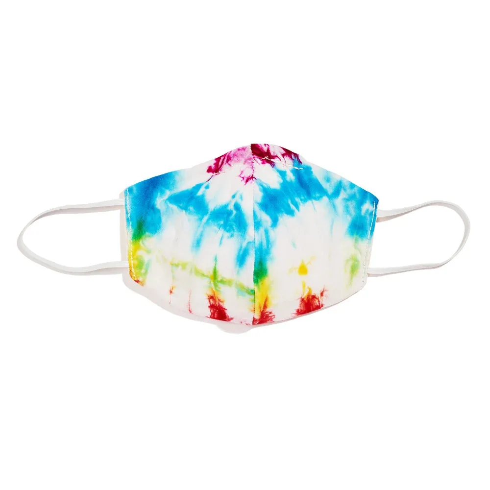 Human Face Mask in Prismatic or Mood Ring <>