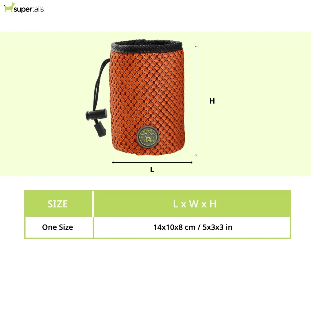 Hunter Hilo Basic Snack Bag for Dogs (Orange) - Image 2