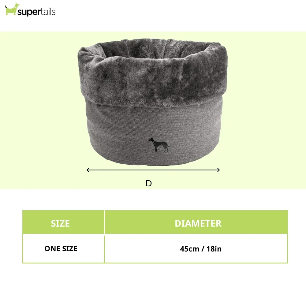 Hunter Livingston Bed for Dogs and Cats (Anthracite) - Image 2
