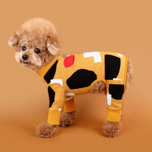 HUTS & BAY | Colorful Design Onesie in Mustard