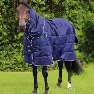 Hydra 200g Stable Rug with Neck Cover Navy