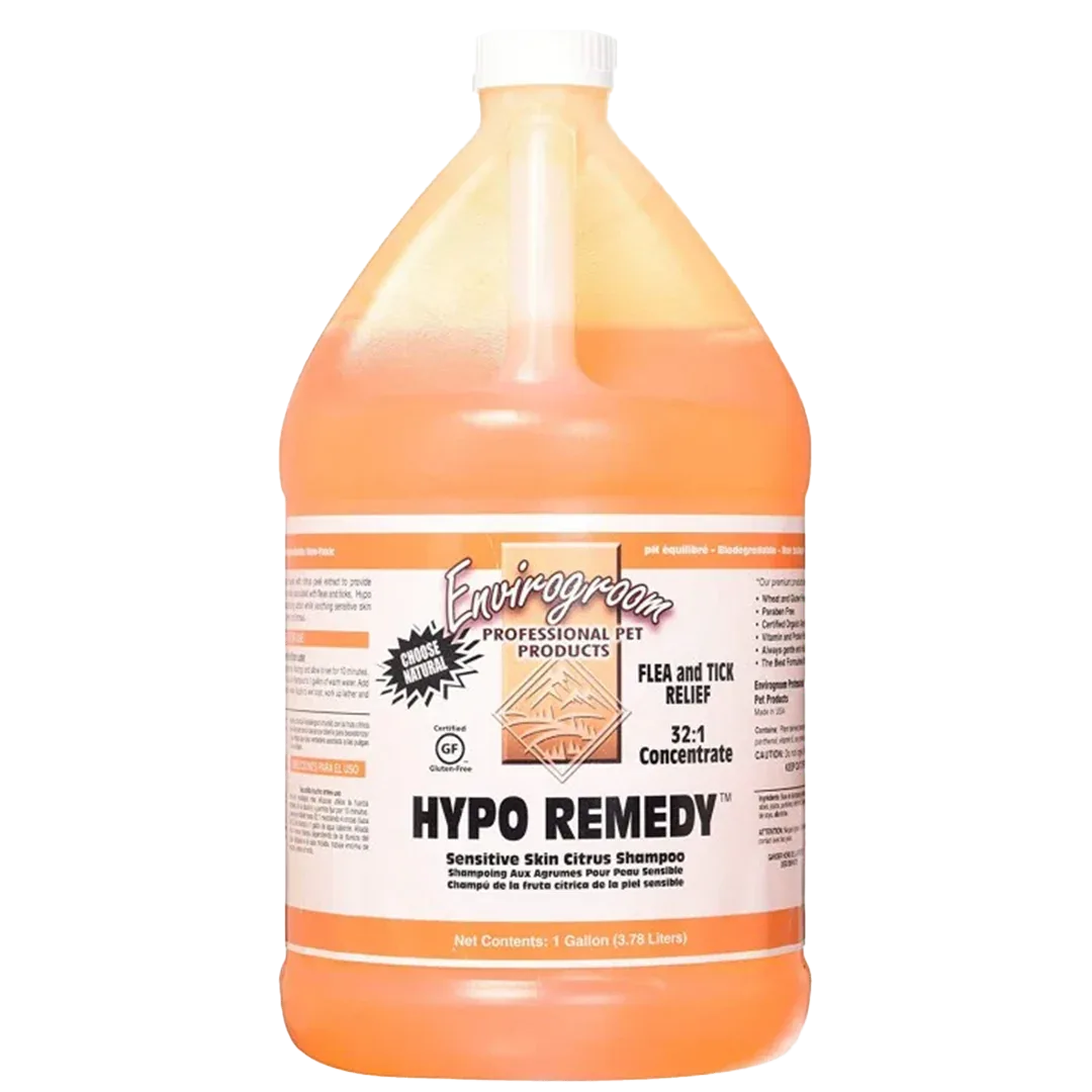 Hypo Remedy Flea and Tick Shampoo 1 Gallon by Envirogroom