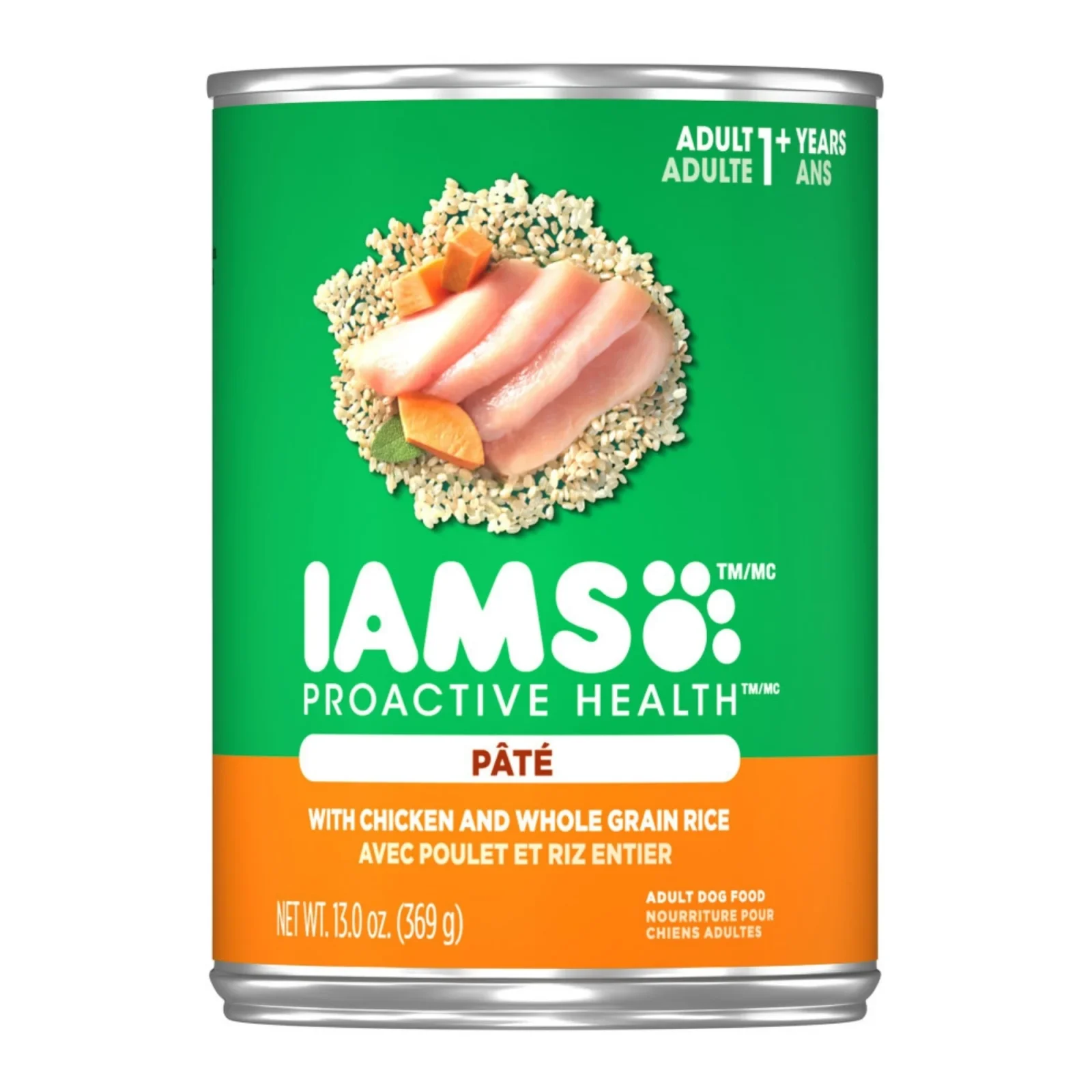 Iams ProActive Health Ground Dinner w/ Chicken & Rice Can Dog Food 13.2oz