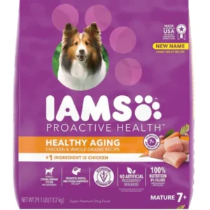 Iams ProActive Health Mature Adult and Senior Real Chicken Dry Dog Food