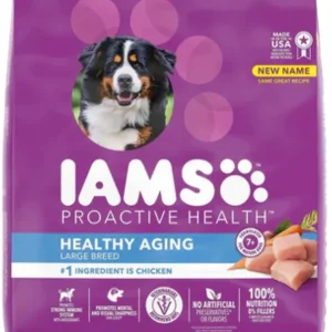 Iams ProActive Weight Management Mature Adult & Senior Large Breed Dry Food-30lb
