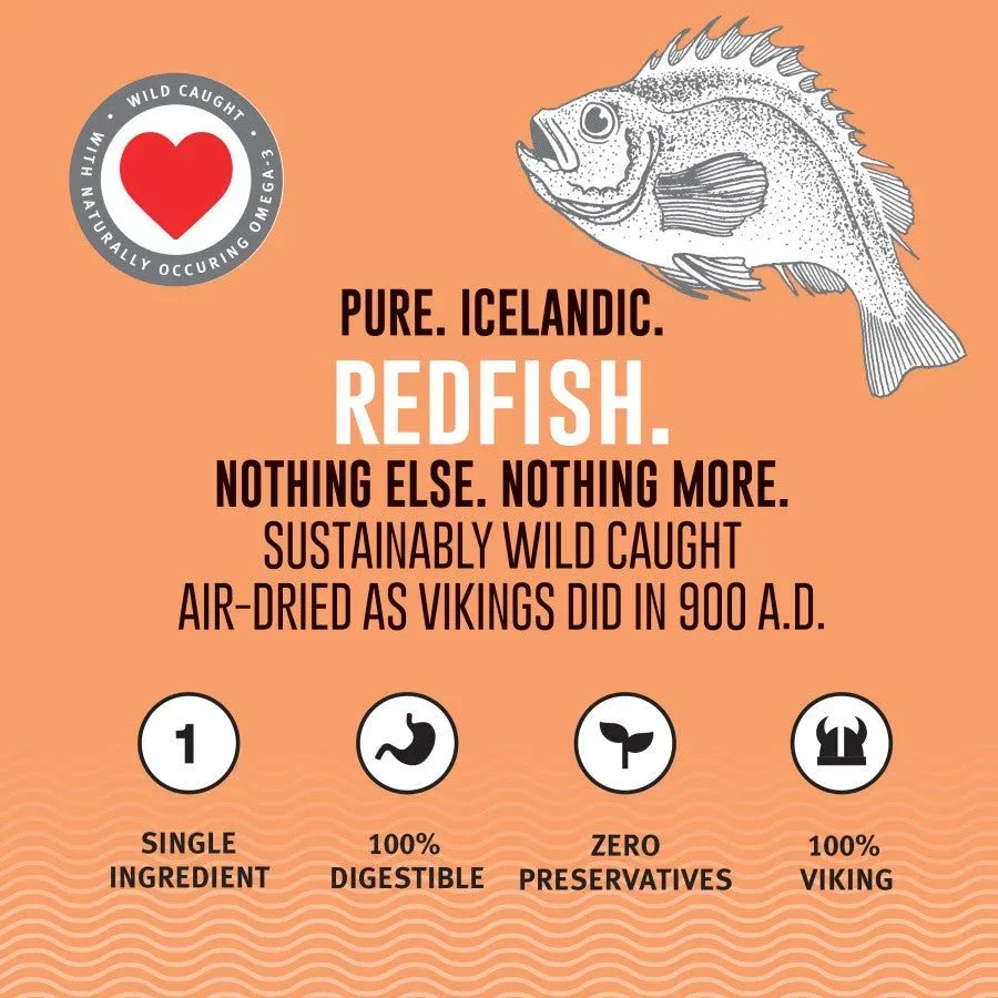 Icelandic Skin Rolls Redfish - Premium Quality Seafood Treats