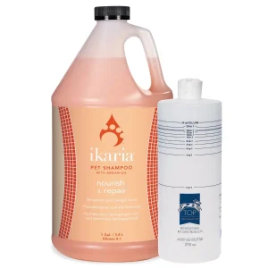 ikaria Nourish Dog Grooming Shampoo Repair Gallon