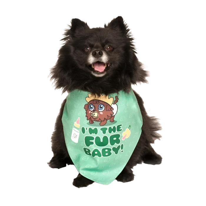 I'm The Fur Baby Dog Bandana by Dog Fashion Living