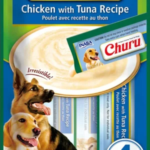 Inaba Dog Churu Tubes Chicken Tuna 2oz. (6 Count)