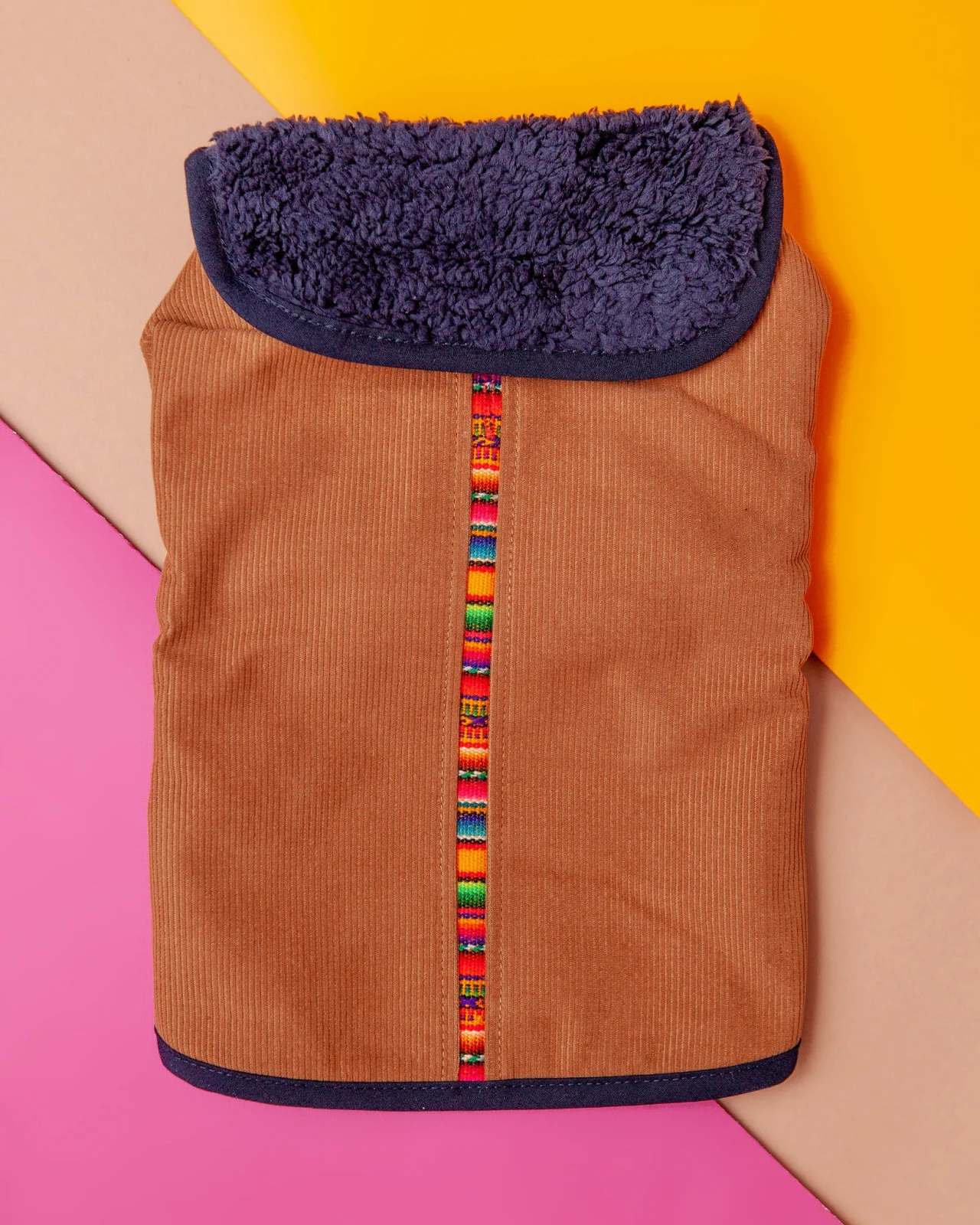 Inca Trail Corduroy + Fleece Cozy Dog Jacket (FINAL SALE)