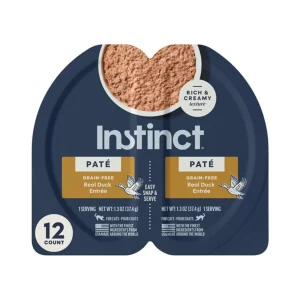 Instinct Pate Split Cup Duck Grain-free 2.64oz. (Case of 12)