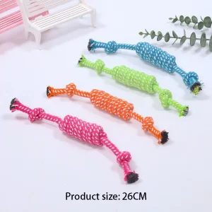 Interactive Cotton Rope Mini Dog Toys Ball for Dogs Accessories Toothbrush Chew Puppy Toy for Large Small Dogs