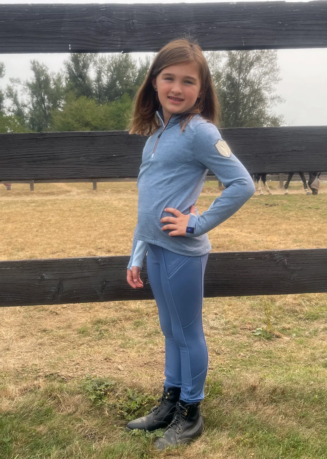 Irideon® Kids’ Radiant Half-Zip Pullover - Image 2