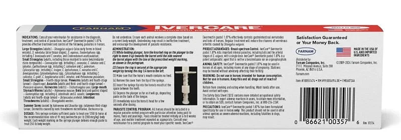 IverCare 1.87% Ivermectin Paste Wormer - Image 2