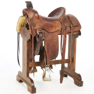J.W.Jacobs Used 15in Arrowhead and Basket Ranch Roper
