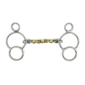 Jake Adams Brass Mouth Waterford 2 Ring Bit