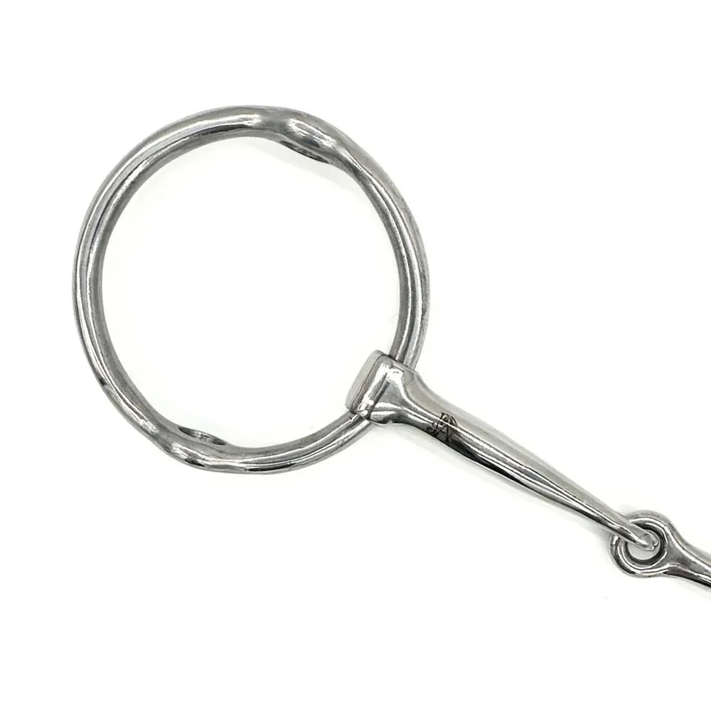 Jake Adams Single Joint Stainless Steel Loose Ring Gag 5.25 - Image 2