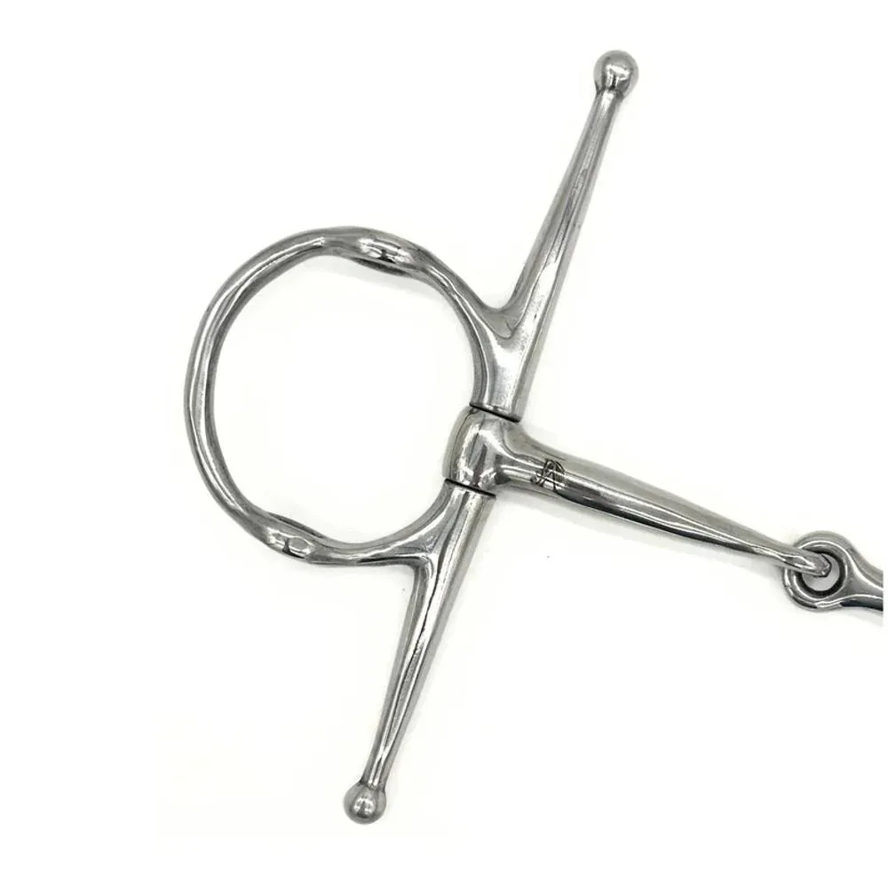 Jake Adams Single Joint Stainless Steel Nelson Gag 5.25 - Image 2